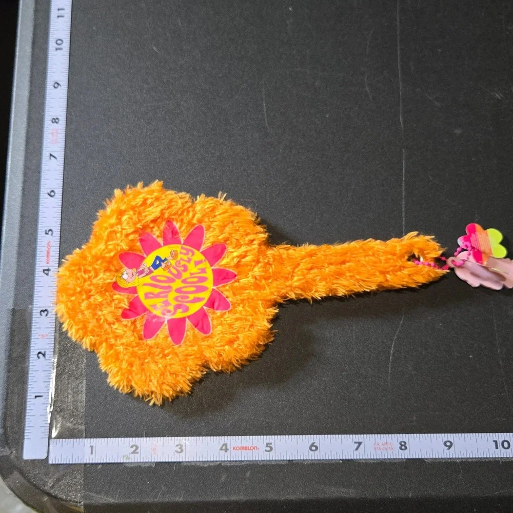 Disney Lizzie McGuire Profusion Fuzzy Orange Handheld Mirror Seriously Cool Y2K